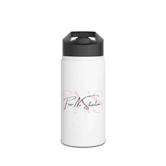 FNS Stainless Steel Water Bottle, Standard Lid